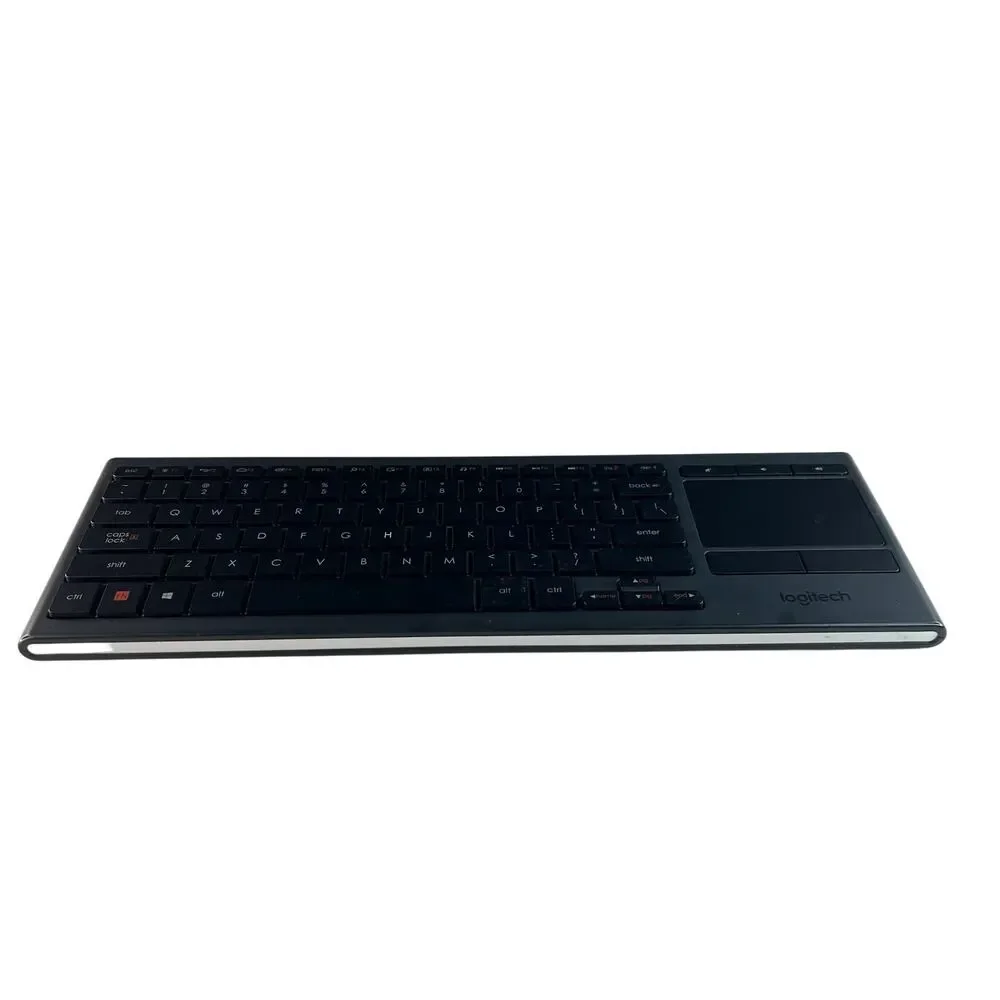 Logitech K830 Illuminated Keyboard with Built-In Touchpad and Unifying Dongle